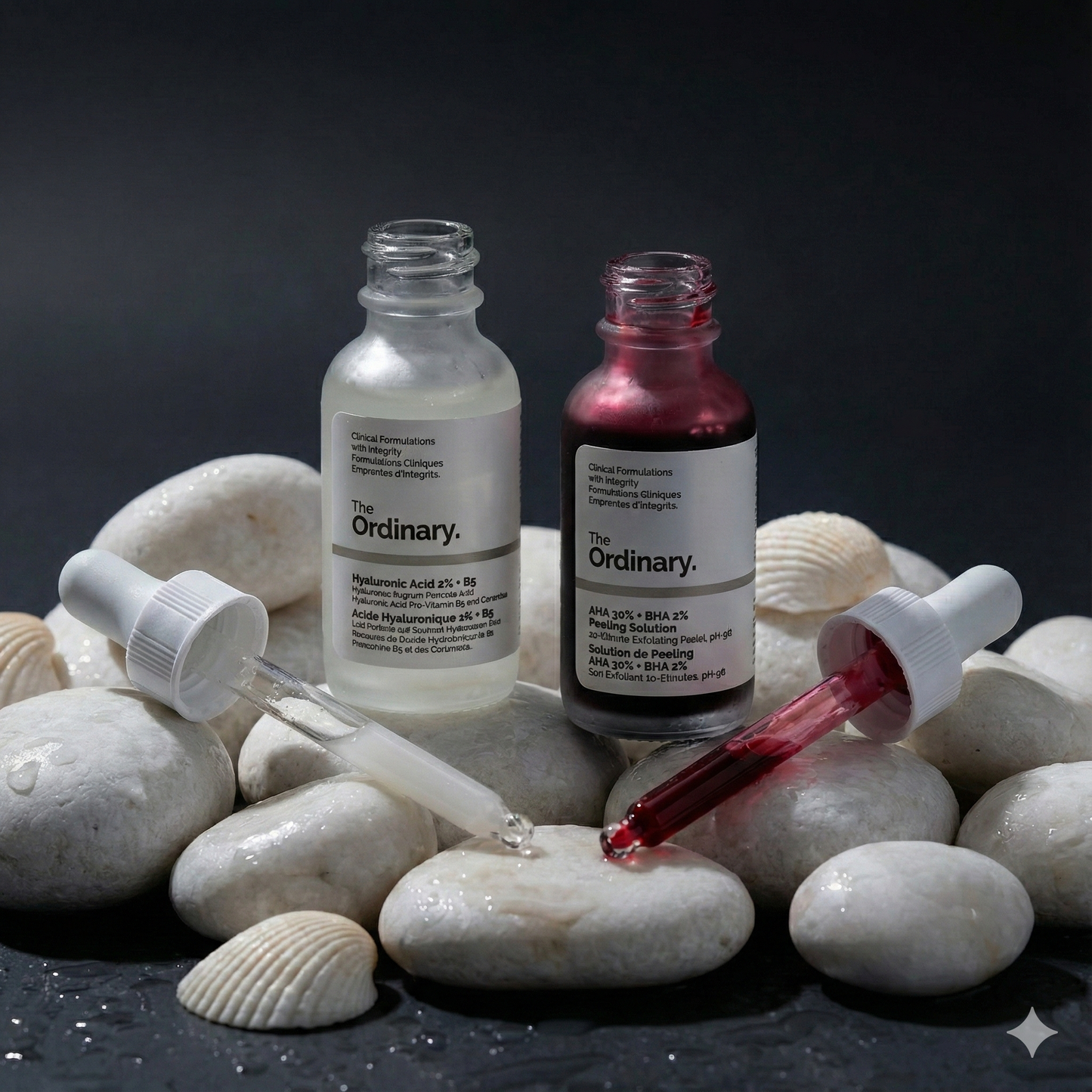 Duo Kit Ácido Hialurónico + Mascarilla Exfoliante - The ordinary