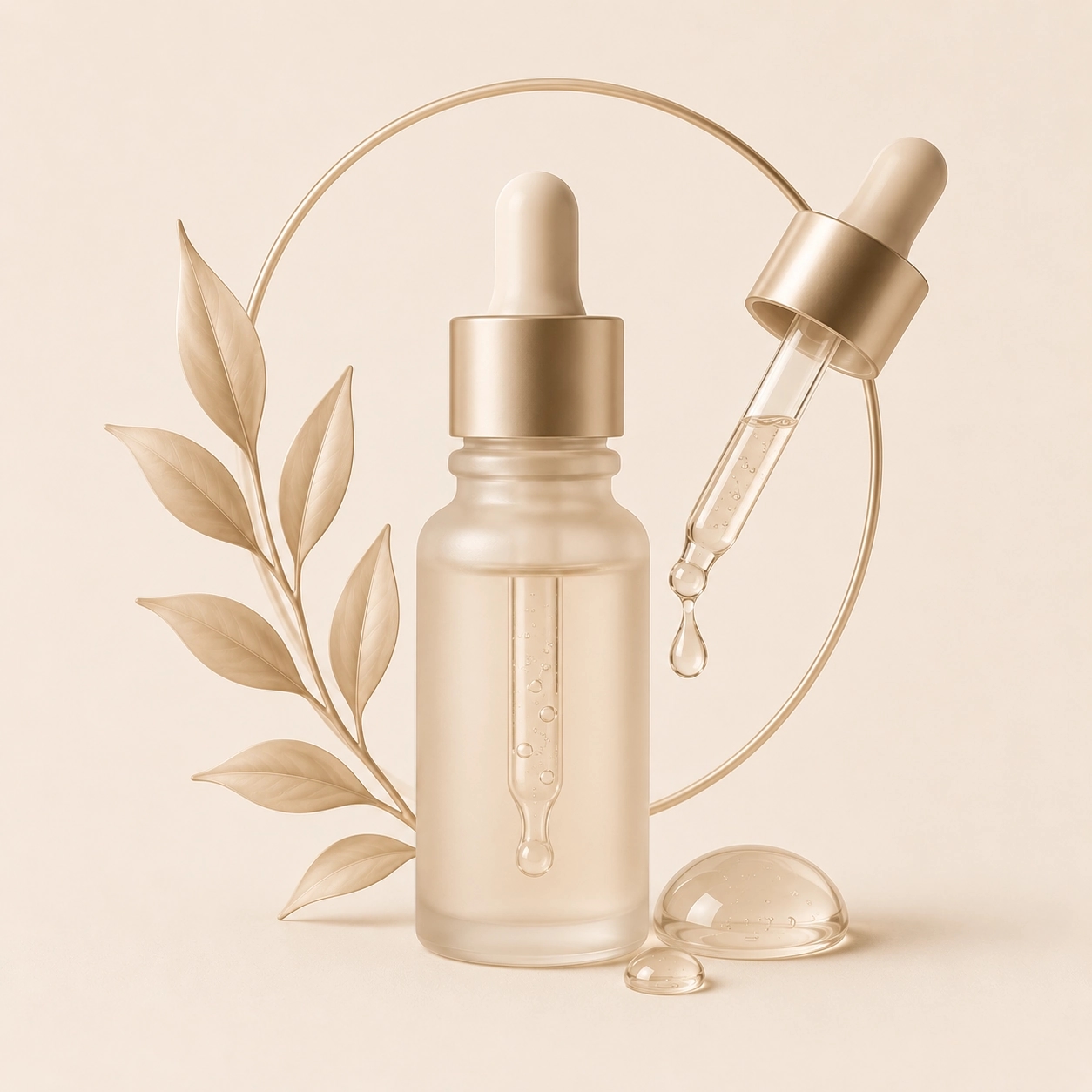 Rutina enfocada en serums