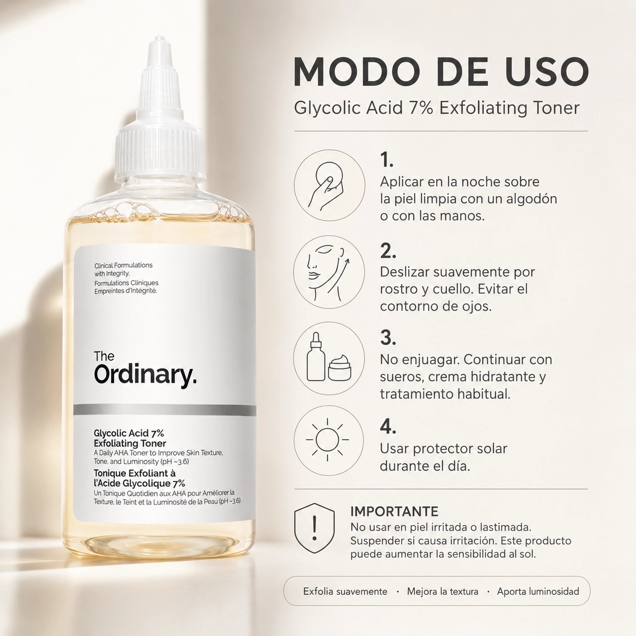 Glycolic Acid 7% Exfoliating Toner