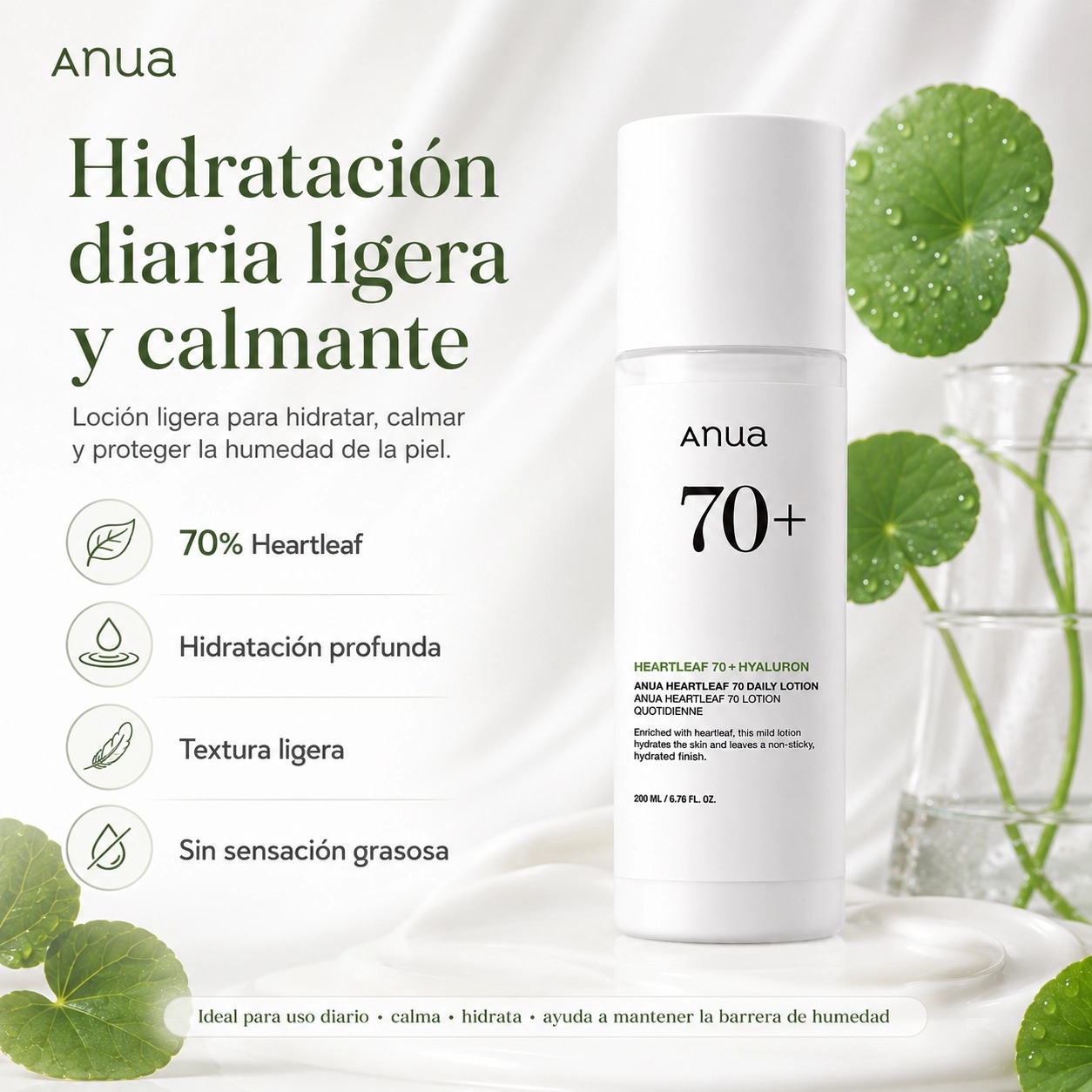 Heartleaf 70 Daily Lotion