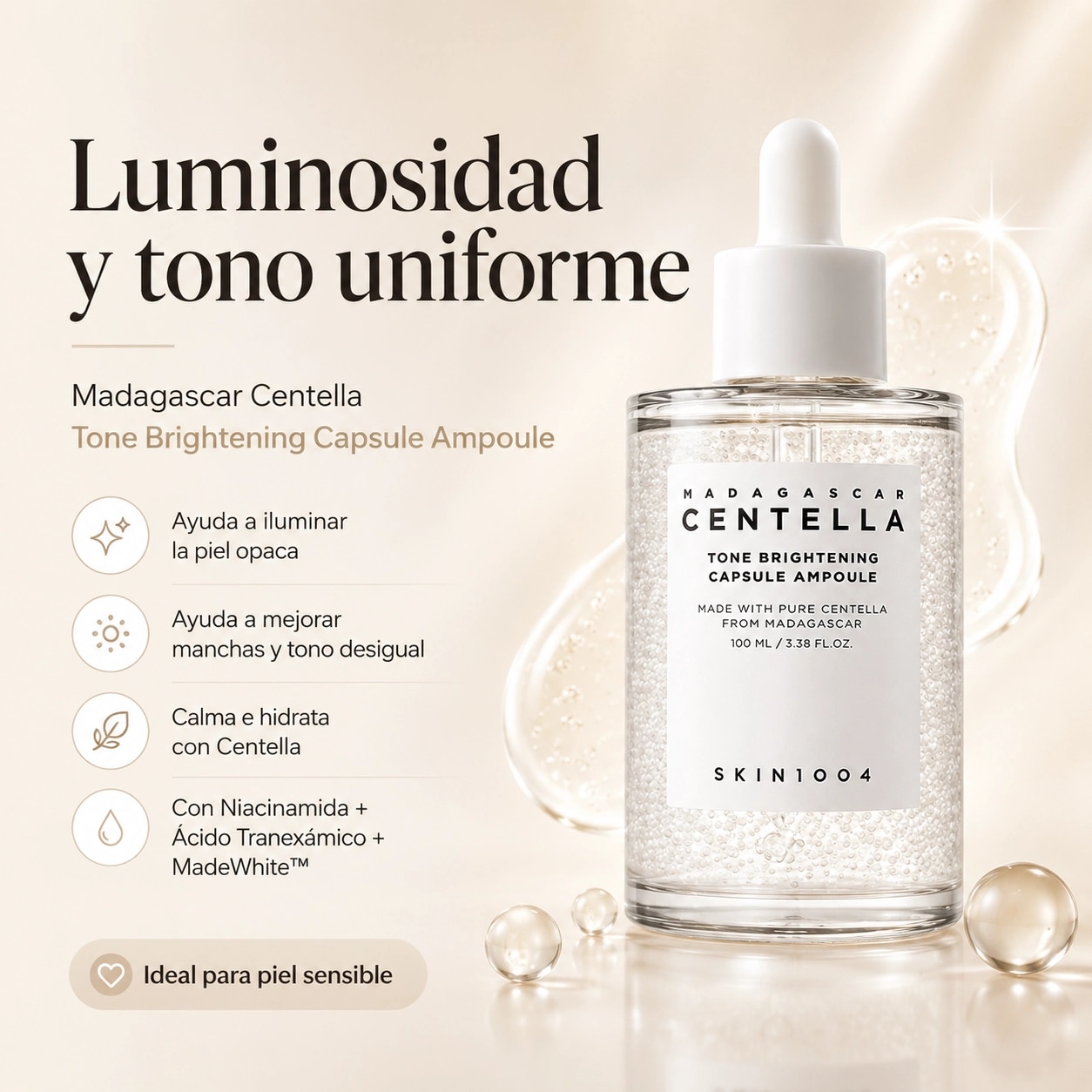 Madagascar Centella Tone Brightening Capsule Ampoule