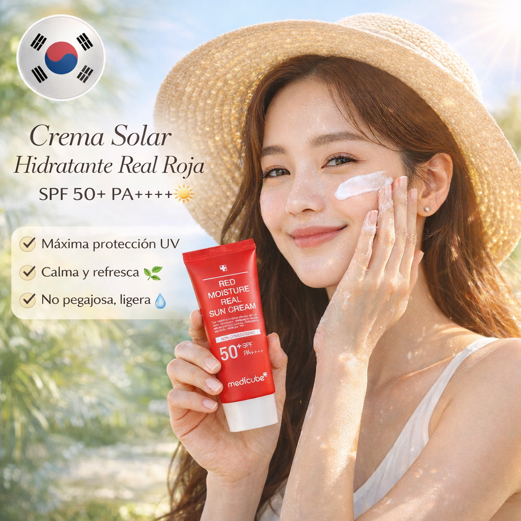 Crema Solar Hidratante (Red Moisture Real) - Medicube